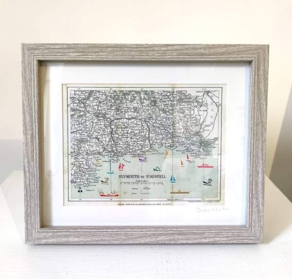 - a , Paper Sculpture by Debs Martin, measuring 13 x 18 cm (H x W) framed at 23 x 28 cm £78